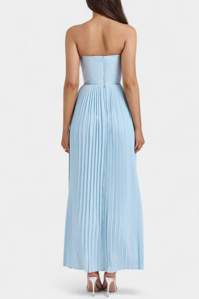 Alyce - Strapless Pleated Dress